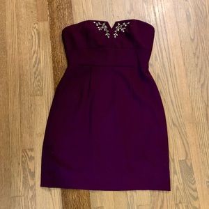 Max & Cleo bubble rhinestone cocktail dress